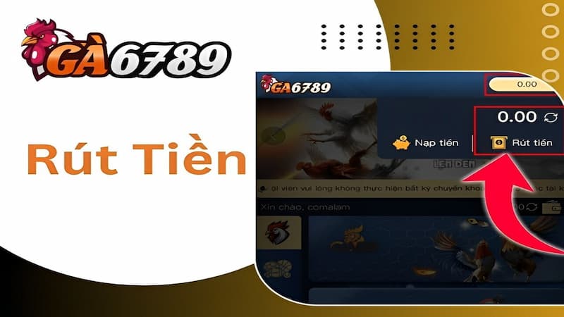 3 bước rút tiền tại GA6789 cơ bản