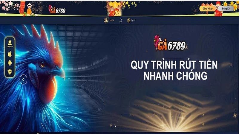 Các bước rút tiền tại GA6789 đa phương thức